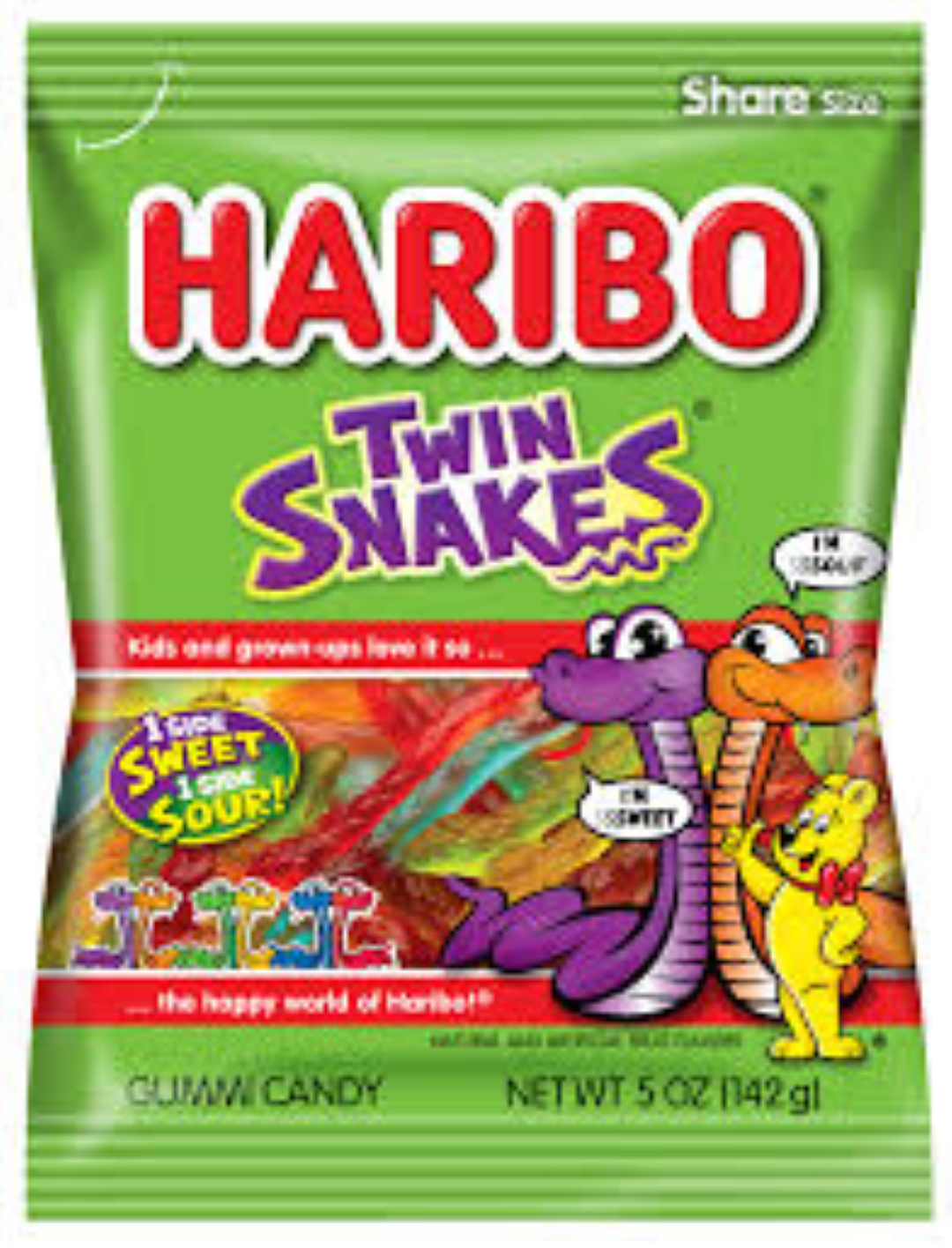 HARIBO TWIN SNAKE 160G